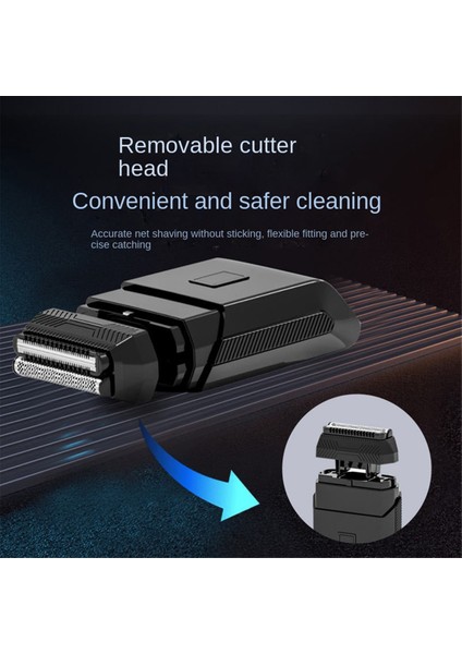 Erkekler Için Kel Kafa Tıraş Makinesi, USB Şarj Edilebilir, Su Geçirmez, LCD Ekran - Pürüzsüz Tıraş Için Teknik Bakım Aracı (Yurt Dışından) modelleri