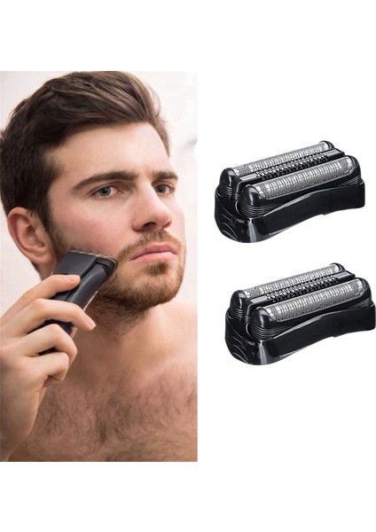 2 Adet 21B Yeni Yedek Tıraş Makinesi Folyo Başlığı Braun 3 Serisi 300S 301S 310S 320S 330S 340S Cruzer Erkek Tıraş Makinesi Tıraş Başlığı (Yurt Dışından) modelleri