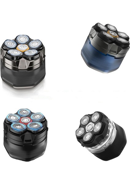 2 Adet 6 Bıçaklı Manyetik Yedek Tıraş Başlığı, Yıkanabilir Tıraş Bıçağı Başlıkları Erkekler Için Baş Tıraş Makinesi Tıraş Bıçağı Yedekleri (Yurt Dışından) modelleri