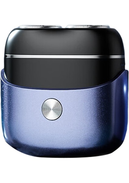 Mini Elektrikli Tıraş Makinesi Taşınabilir Döner Tıraş Makinesi Cep Boy Sakal Tıraş Makinesi Manyetik Tıraş Başlığı ile Erkekler Için Violet (Yurt Dışından)