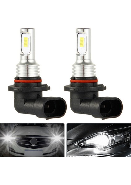 10X 9005 Hb3 LED Far Ampulleri Kiti Uzun Far 35W 4000LM 6000K Beyaz Yüksek Güç (Yurt Dışından) modelleri