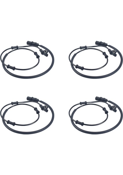4x Motosiklet Abs Sensör Kablosu Arka Fren Tekerlek Hız Seti 400 NINJA400 Z400 2019 2020 2021 (Yurt Dışından)