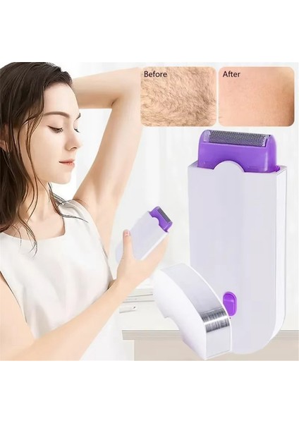 Kadın Tıraş Makinesi Tüy Alma Aleti Otomatik Yüz Bacak Bikini Dudak Epilatörü Epilatör USB Şarj Edilebilir Tıraş Makinesi (Yurt Dışından) modelleri