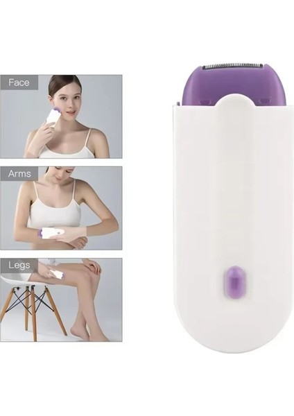 Kadın Tıraş Makinesi Tüy Alma Aleti Otomatik Yüz Bacak Bikini Dudak Epilatörü Epilatör USB Şarj Edilebilir Tıraş Makinesi (Yurt Dışından) fırsatları