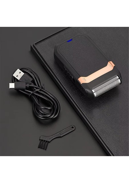 Erkekler Için Elektrikli Sakal Düzeltici, Su Geçirmez Taşınabilir Kablosuz Şarj Edilebilir Düzeltici, USB Şarjlı Islak ve Kuru Tıraş (Yurt Dışından) fiyatları