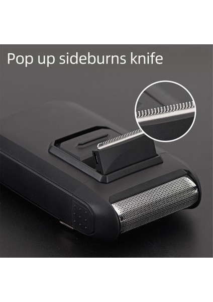 Erkekler Için Elektrikli Sakal Düzeltici, Su Geçirmez Taşınabilir Kablosuz Şarj Edilebilir Düzeltici, USB Şarjlı Islak ve Kuru Tıraş (Yurt Dışından) fırsatları