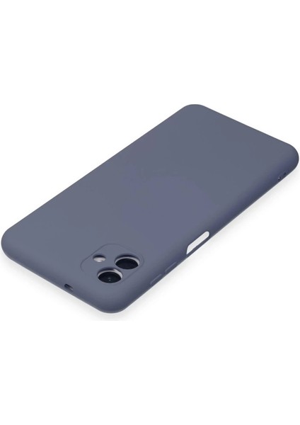 Samsung Galaxy A04 Kılıf Nano Içi Kadife Silikon - GRI-(5796) fiyatları