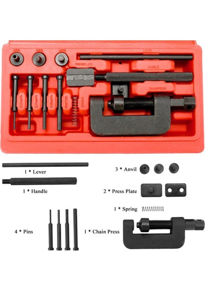 Evrensel Motosiklet Zincir Kırıcı Ayırıcı Perçinleme Aleti Bisiklet Kesici Takımı (Yurt Dışından) indirimleri
