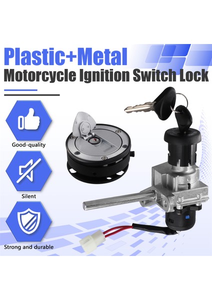 Silverblade Silver Blade 250CC BJ250T-8 Keeway Scooter Için Kontak Anahtarı Kilit Seti Depo Kapağı (Yurt Dışından) fırsatları