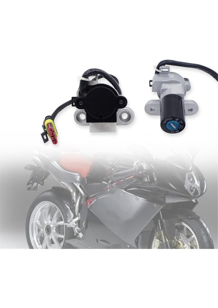 F4 1000 2006-2007 Için Kontak Anahtarı Kilidi Yuvası Gaz Depo Kapağı Anahtar Seti (Yurt Dışından) modelleri