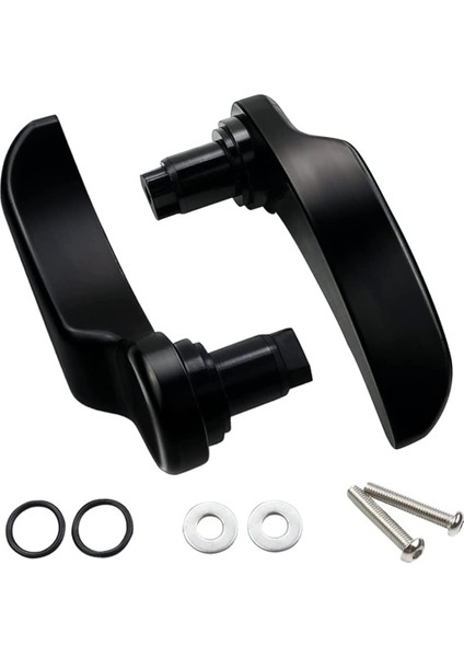 2014-2022 Street Glide Road Special Ultra Limited Için Siyah Eyer Çantası Mandallı Kolu (Yurt Dışından)