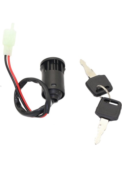Go Kart Scooter Için 4'lü Atv Kontak Anahtarı Anahtarı Evrensel 2 Kablolu Anahtar Kilidi (Yurt Dışından) fiyatları