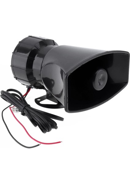 2x Araç Uyarı Alarmı Kamyon 7 Sesli Yüksek Hoparlör 12V Siren Hava Kornası Polis Itfaiyeci 110DB (Yurt Dışından)