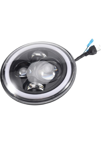 CG125 GN125 Far Angel Eyes Dört Göz LED Retro Motosiklet Aksesuarları Modifikasyonu (Yurt Dışından)