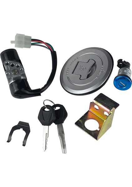 GROM125M2 2014-2015 Için Kontak Anahtarı Kilidi, Benzin Deposu Kapağı, Anahtarlı Koltuk Seti (Yurt Dışından)
