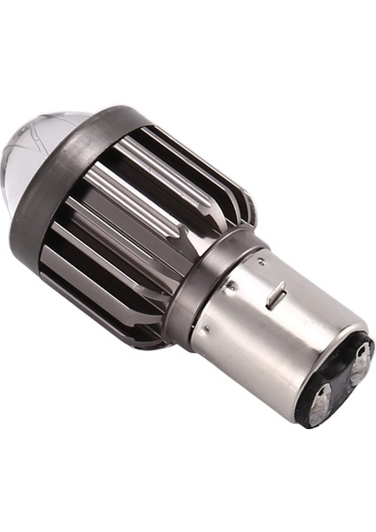 H6 BA20D Mini LED Projektör Far Ampulleri Çift Renk Beyaz Sarı Atv Scooter E-Bisiklet Far Lambası (Yurt Dışından) fırsatları