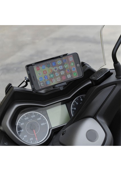 Xmax 125, 250, 300, 400, XMAX300, XMAX250 Için Ön Telefon Standı Tutucu Gps Navigasyon Plaka Braketi (Yurt Dışından) modelleri