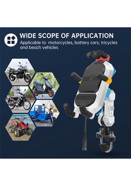 Araç Cep Telefonu Tutucu - Mobil 15W Kablosuz Hızlı Şarj Navigasyon Standı (Yurt Dışından)