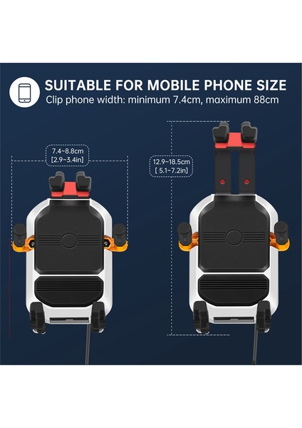 Araç Cep Telefonu Tutucu - Mobil 15W Kablosuz Hızlı Şarj Navigasyon Standı (Yurt Dışından) fiyatları