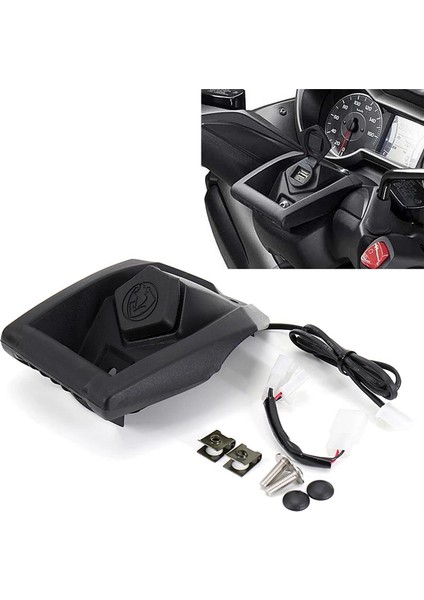 Xmax Nmax 125 X-Max 300 N-Max 155 Için Gps Telefon Navigasyon Braketi USB Şarj Portu Tutucu Montajı (Yurt Dışından) fiyatları