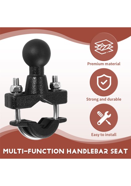 Gps Çalışması Için 1 Inçlik Bilyalı 37 mm Genişlik U Cıvata Montaj Tabanı (Yurt Dışından) fırsatları