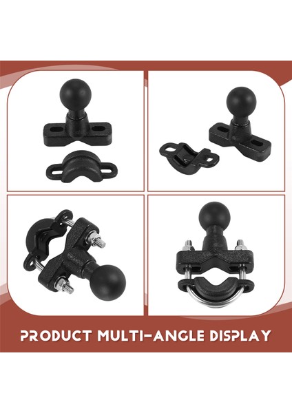 Gps Çalışması Için 1 Inçlik Bilyalı 37 mm Genişlik U Cıvata Montaj Tabanı (Yurt Dışından) indirimleri