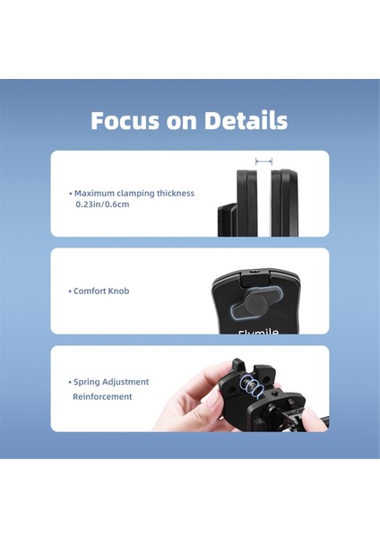 13 / Action 5 Pro Pocket 3 Go 3s Kamera Aksesuarları Için Ön Cam Montaj Kelepçesi (Yurt Dışından) modelleri