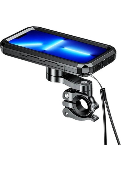 6,9 Inçin Altındaki Cep Telefonları Için Evrensel Bisiklet Telefon Tutucu, Darbeye Dayanıklı Braket, Büyük Boy (Yurt Dışından) indirimleri