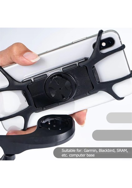 Silikon Bisiklet Telefon Tutucu, Montaj, Telefonlar ve Aksiyon Kameraları Için Darbeye Dayanıklı Braket, Temel Bisiklet Aksesuarı (Yurt Dışından) indirimleri