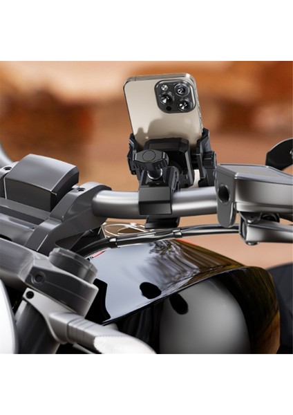 4.7-7.2 Inç Telefonlar Için Evrensel Darbeye Dayanıklı Bisiklet Montaj Navigasyon Braketi Telefon Tutucu (Yurt Dışından) fırsatları