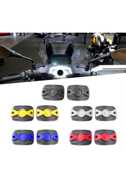 C400X C400GT 2019-2020 Fren Hidroliği Deposu Kapağı Ön Rezervuar Gümüş Pompa Kapağı (Yurt Dışından) modelleri