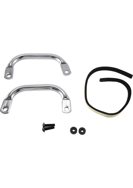Sprint 150 Için Yolcu Arka Tutma Koltuğu El Tutma Çubuğu (Gümüş) (Yurt Dışından)
