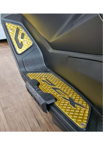 2025 PCX160 PCX125 Ayak Pedleri Alüminyum Alaşımlı Pedal Modifiye Kaymaz Ayak Dayanağı Altın (Yurt Dışından) indirimleri