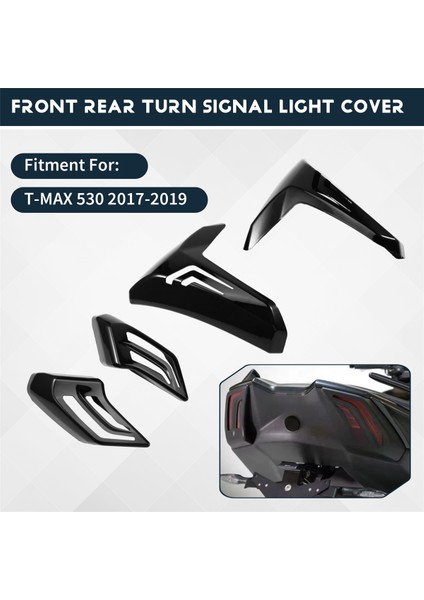T-Max Tmax 530 2017-2019 Için Ön Arka Sinyal Lambası Kapağı Arka Lambası Kapakları (Yurt Dışından) fırsatları