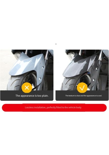 Nmax 155 2020-2024 Için Ön Tekerlek Çamurluğu Karbon Fiber Dekoratif Aksesuarlar (Yurt Dışından) fırsatları