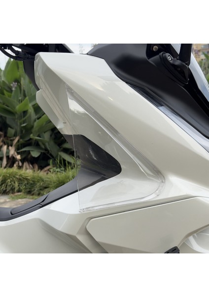 PCX125 PCX160 2025 Pcx 125 160 Şeffaf Yan Bacak Koruyucu Lık Ön Cam (Yurt Dışından) fırsatları