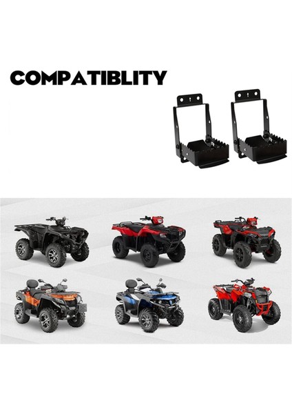 Evrensel Atv Ayak Dayanağı Arka Yolcu Ayak Dayanakları 4 Tekerlekli Araç Mandalları Kaymaz (Yurt Dışından) modelleri