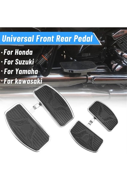 Vtx V-Star Drag Star Için Evrensel Ön Ayak Sürücü Ayak Dayama Yer Tahtaları (Yurt Dışından) modelleri