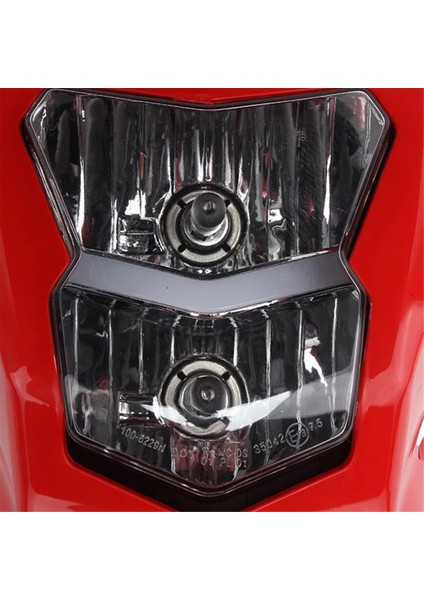 Honda CRF450L CRF450XR Crf 450L 450XR 450 L Xr,c Için Off-Road Far Kapağı Hayalet Yüz Maskesi Halojen Far (Yurt Dışından) modelleri