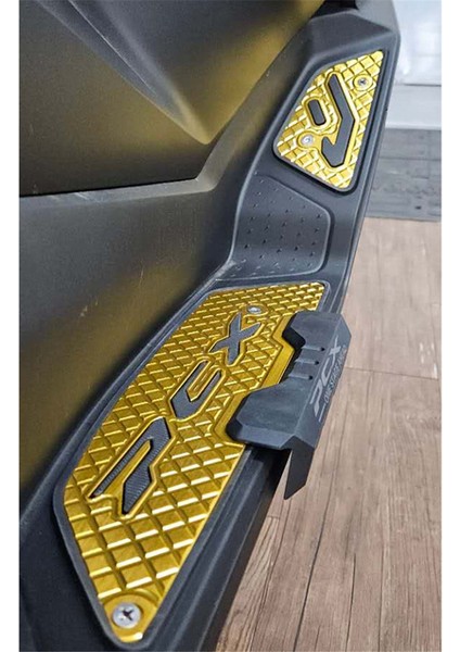 2025 PCX160 PCX125 Ayak Pedleri Alüminyum Alaşımlı Pedal Modifiye Kaymaz Ayak Dayanağı Titanyum (Yurt Dışından) fırsatları