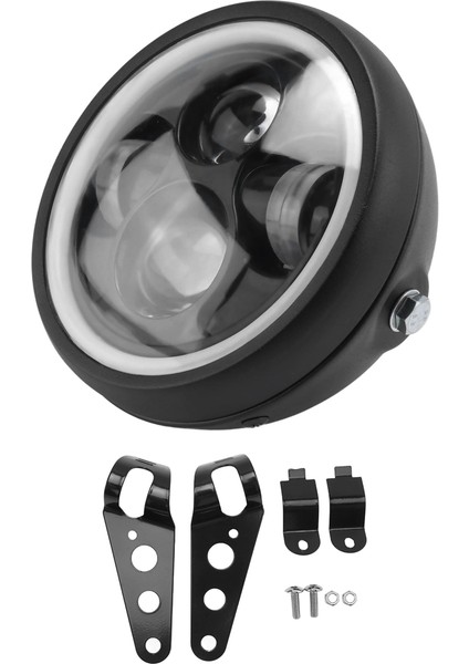 Sportster Cafe Racer Için 6,5 Inç LED Far Hilo Far Lambası Ampul Drl (Yurt Dışından) fiyatları