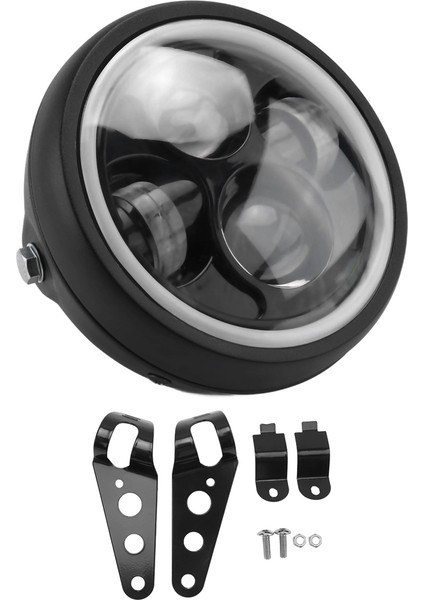 Sportster Cafe Racer Için 6,5 Inç LED Far Hilo Far Lambası Ampul Drl (Yurt Dışından) modelleri