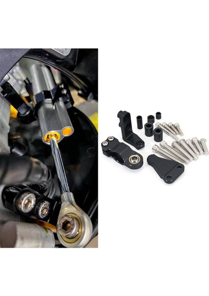 RS660 660 RS660 2021 2022 2023 Için Direksiyon Stabilizatör Amortisör Braketi Montaj Aksesuarları (Yurt Dışından) fırsatları