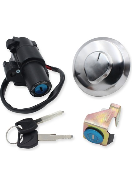 XL125V 2001-2006 Için Kontak Anahtarı Kilidi Yuvası Gaz Depo Kapağı Anahtar Seti (Yurt Dışından) fiyatları