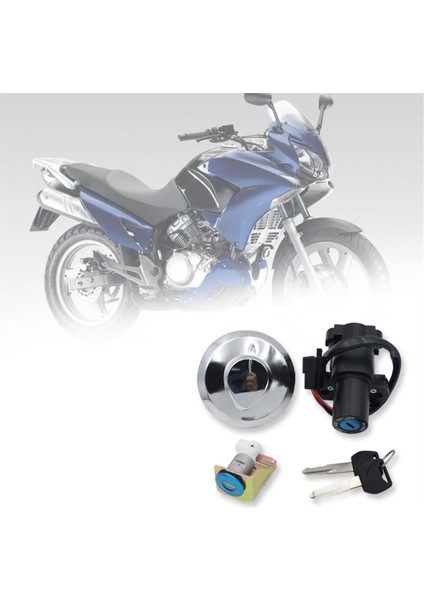 XL125V 2001-2006 Için Kontak Anahtarı Kilidi Yuvası Gaz Depo Kapağı Anahtar Seti (Yurt Dışından) modelleri