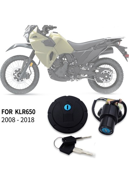 KLR650 2008-2018 Için Kontak Anahtarı Kilidi ve Anahtar Seti (Yurt Dışından) modelleri