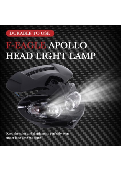 F-Eagle 12V 35W Evrensel Motosikletler Için Yüksek/düşük Işınlı Çift Far (Yurt Dışından) indirimleri
