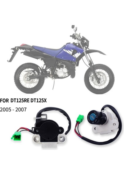 DT125RE DT125X 2005-2007 Için Anahtarlı Kontak Anahtarı Kilidi Koltuk Kapağı (Yurt Dışından) indirimleri