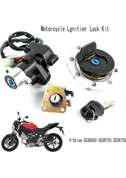 SV650 DL650 V-Strom DL100 GSXR600 GSXR750 Için Kontak Anahtarı Kilit Takımı Koltuğu (Yurt Dışından) fiyatları