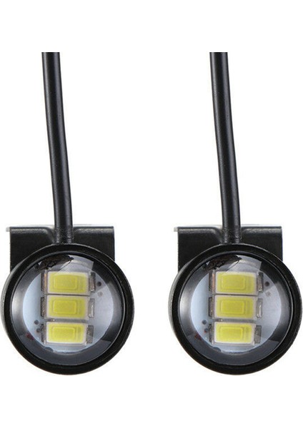 6 Adet Beyaz LED Far Spot Işığı Sürüş Gündüz Farı Lambası (Yurt Dışından) fırsatları